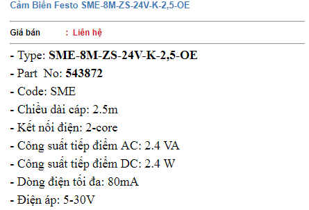 Festo SME-8M 