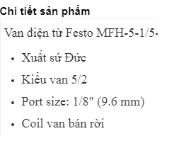 MFH 5 Festo