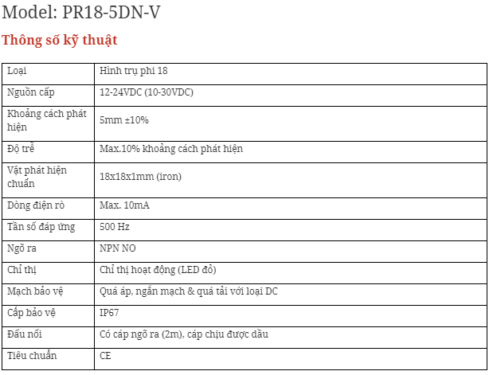 Autonics PR-5DN